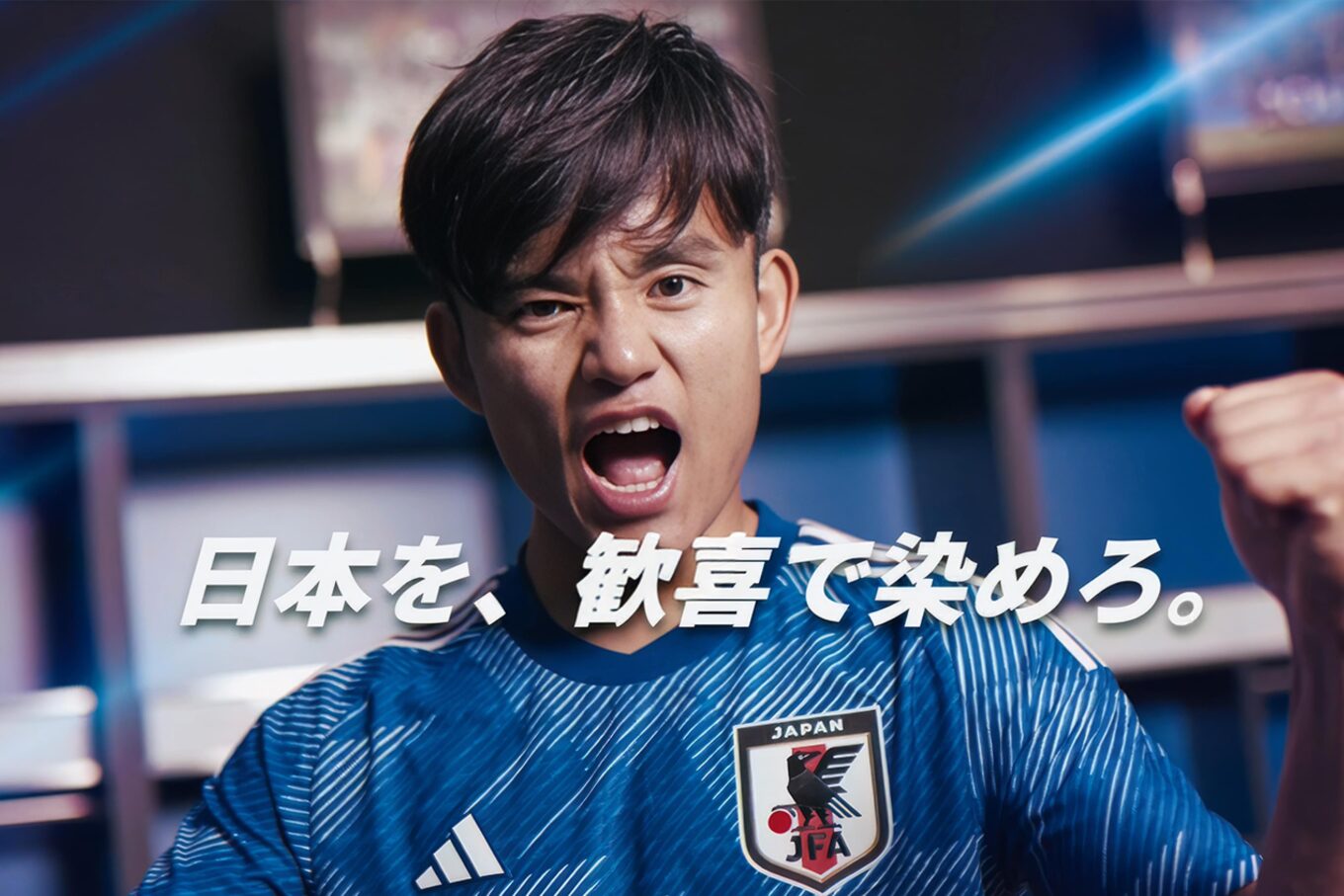 2022 FIFAワールドカップ サッカー日本代表 ユニフォーム発表会