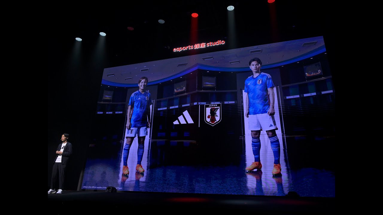 カタールW杯で着用！『サッカー日本代表2022ユニフォーム』発表会